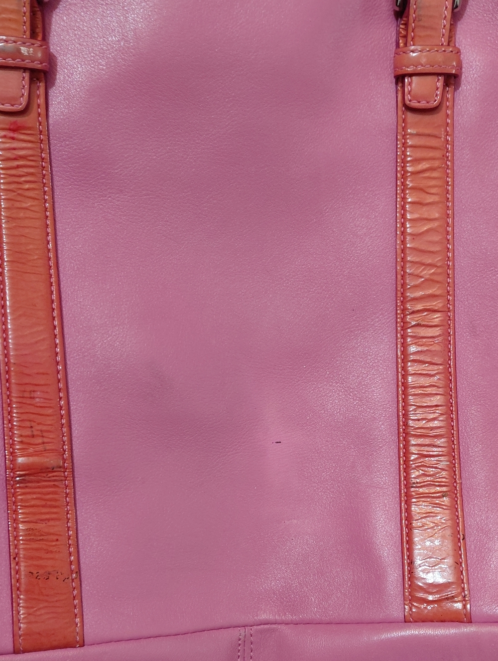 Vintage Coach Hampton Gallery Pink Leather Tote Shoulder Bag - Picture 12 of 16